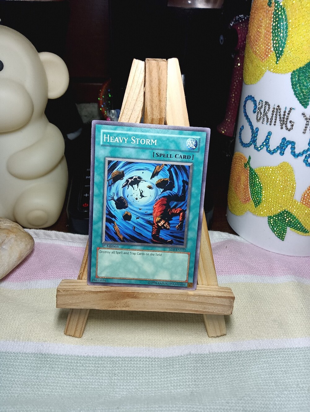 Heavy Storm SD8-EN022 1st Edition Yu-Gi-Oh NM 1996 Edition